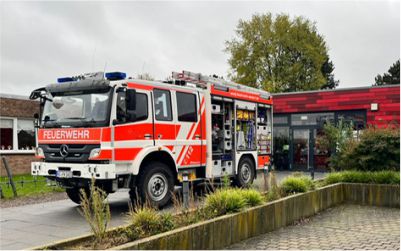 Einsatzfahrzeug der Feuerwehr Alsdorf