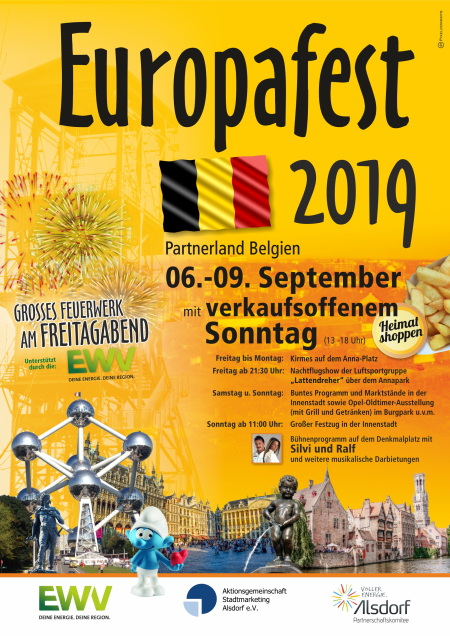 Europafest 2019 -Plakat