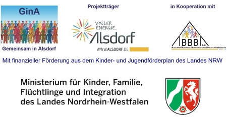 Träger und Förderer Projekt GinA