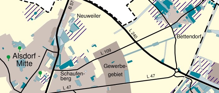 Flächennutzungsplan Alsdorf