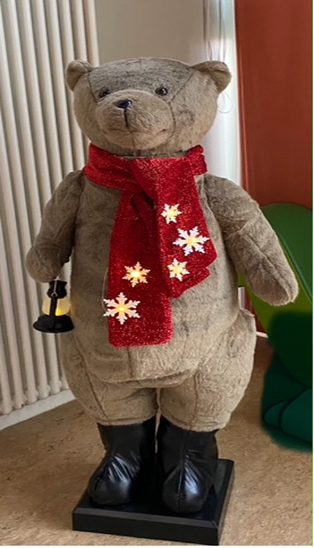 Herr Bär Herr Bär in der Kita Annapark